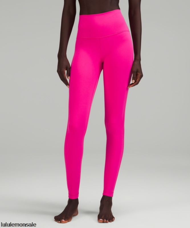 Lululemon Damen DELULU027 | Align Hochhaushose 28 Sonic Pink